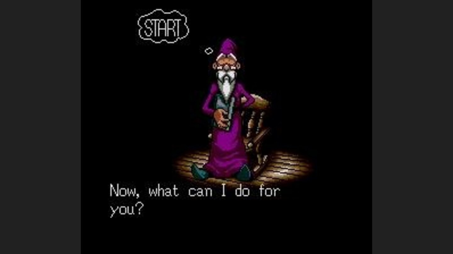 The intro screen where you name your character