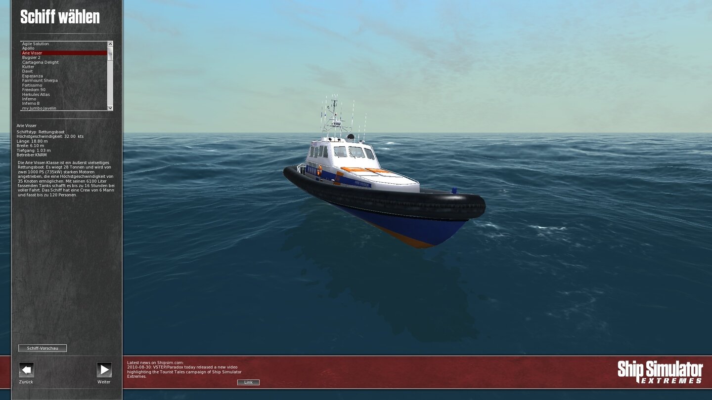 Ship Simulator Extremes - Alle Schiffe im Bild