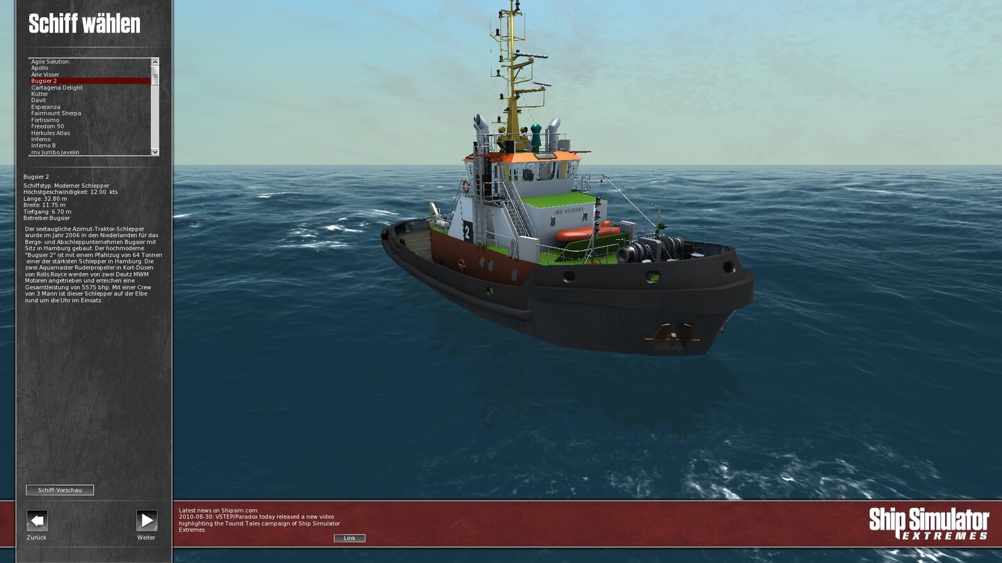 Ship Simulator Extremes - Alle Schiffe im Bild