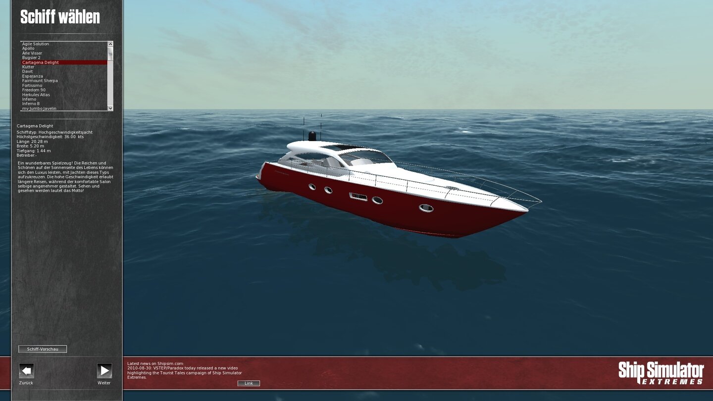 Ship Simulator Extremes - Alle Schiffe im Bild