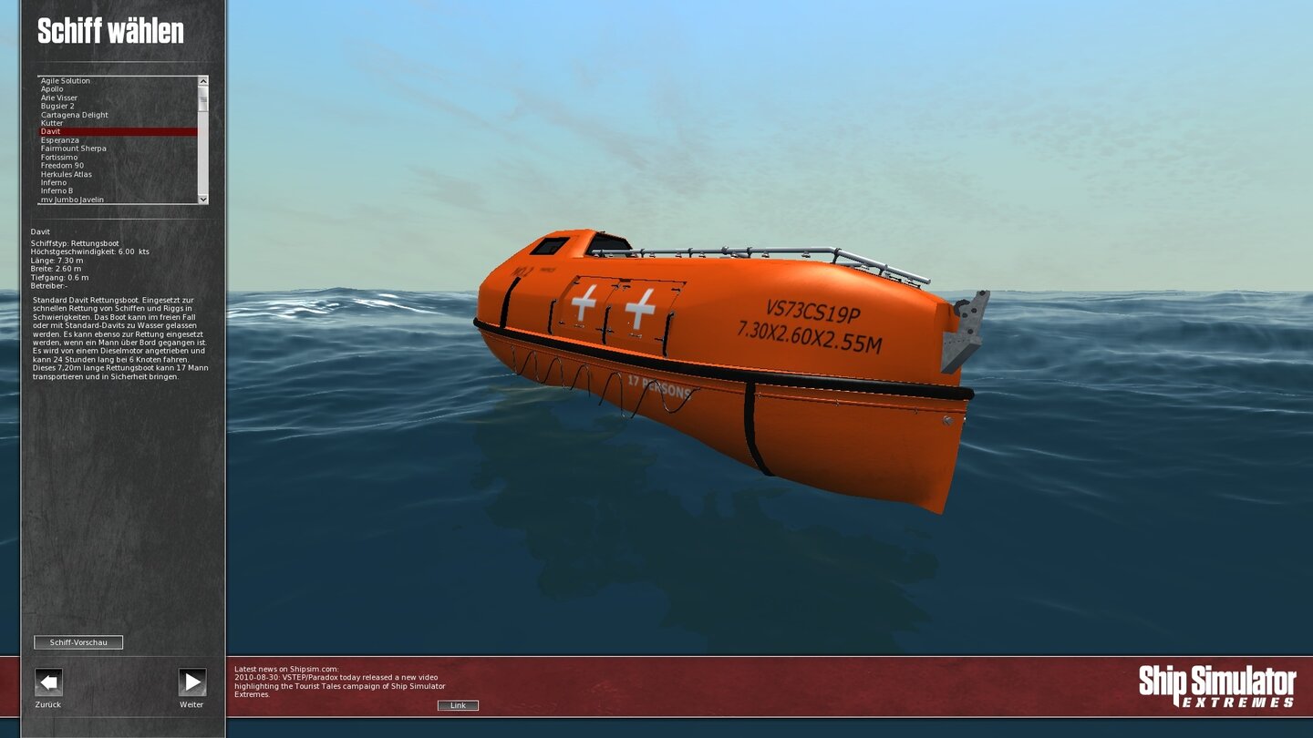 Ship Simulator Extremes - Alle Schiffe im Bild