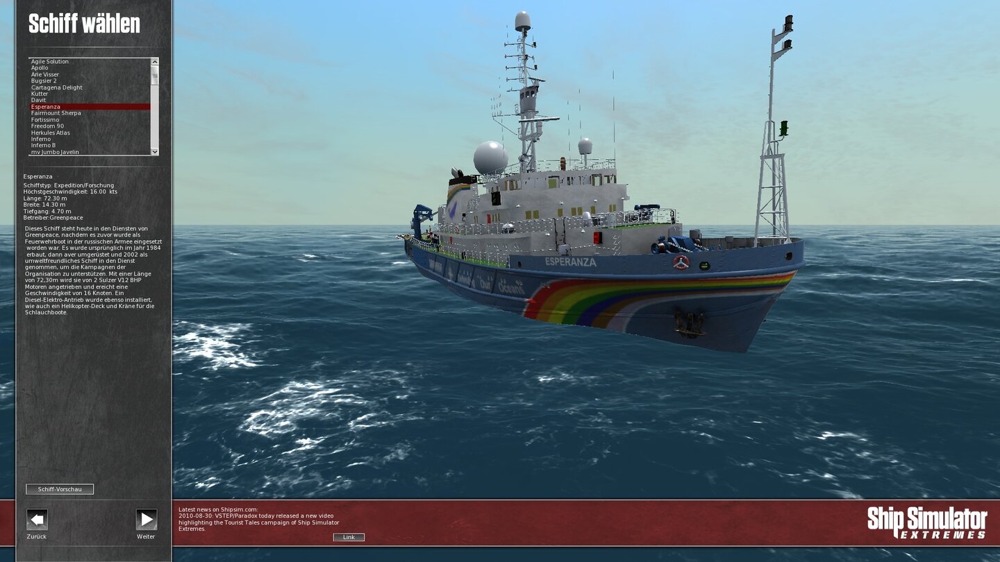 Ship Simulator Extremes - Alle Schiffe im Bild
