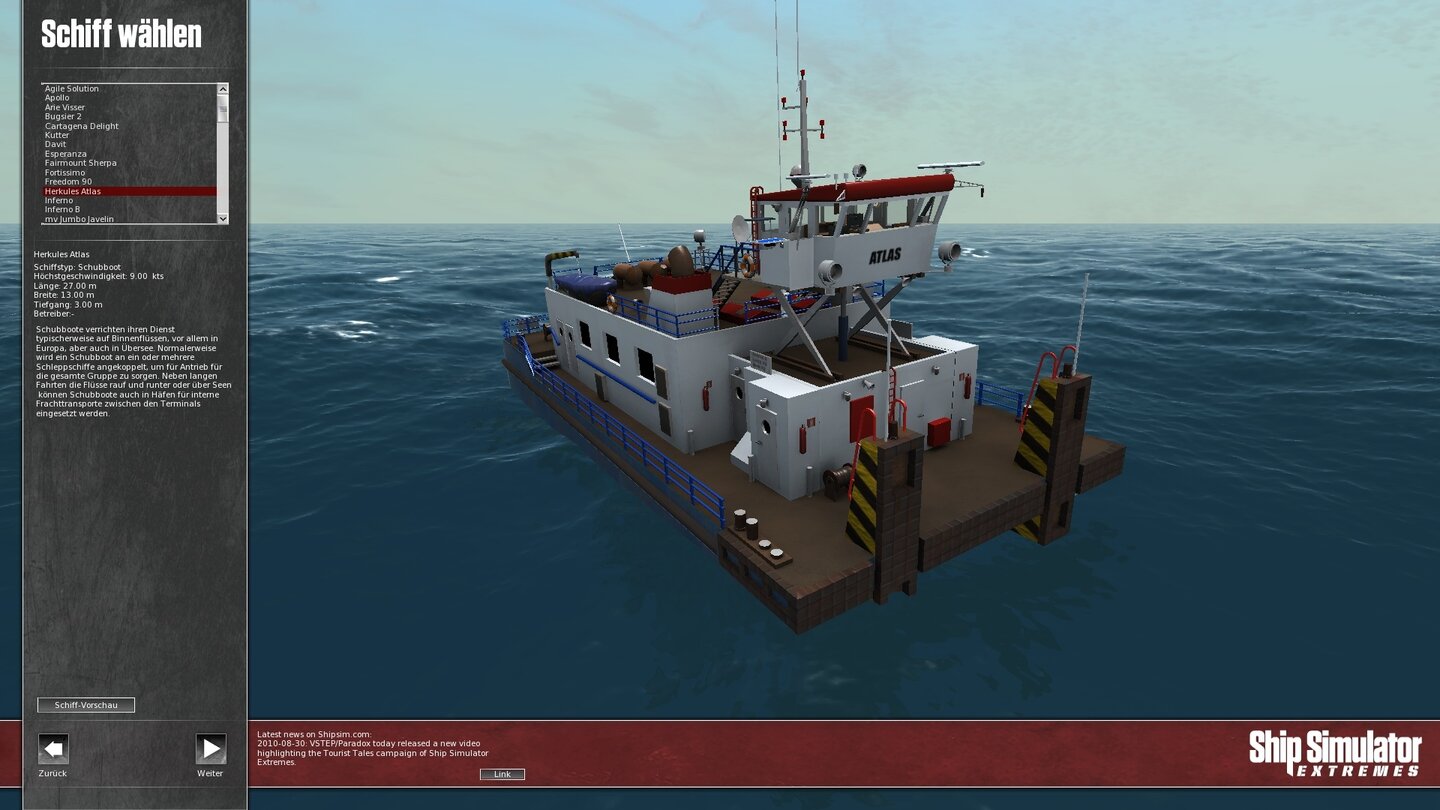 Ship Simulator Extremes - Alle Schiffe im Bild