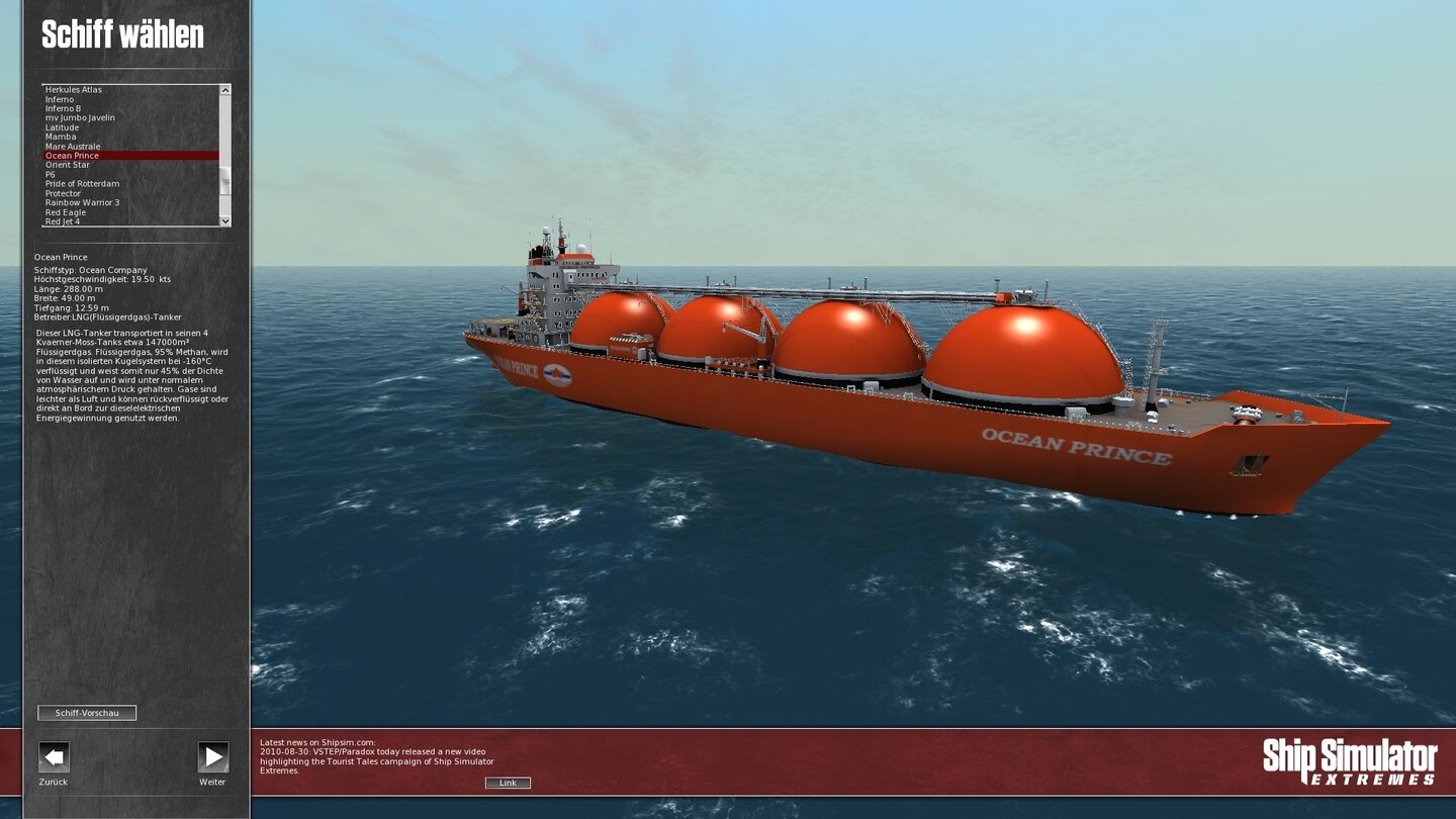 Ship Simulator Extremes - Alle Schiffe im Bild