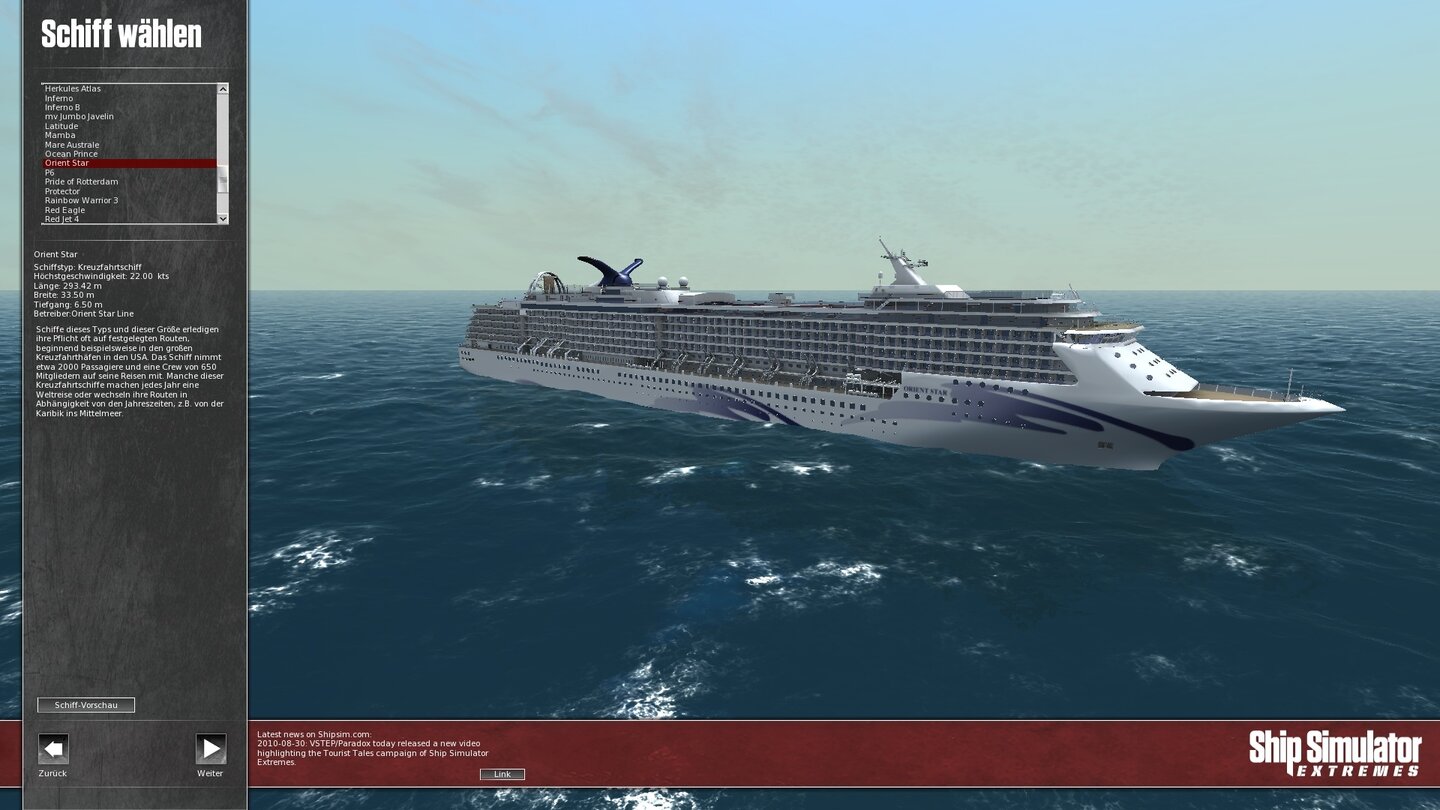 Ship Simulator Extremes - Alle Schiffe im Bild