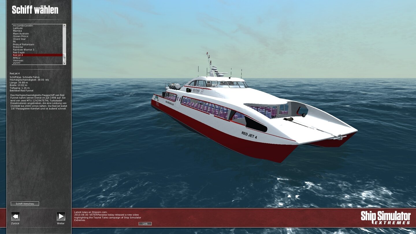 Ship Simulator Extremes - Alle Schiffe im Bild