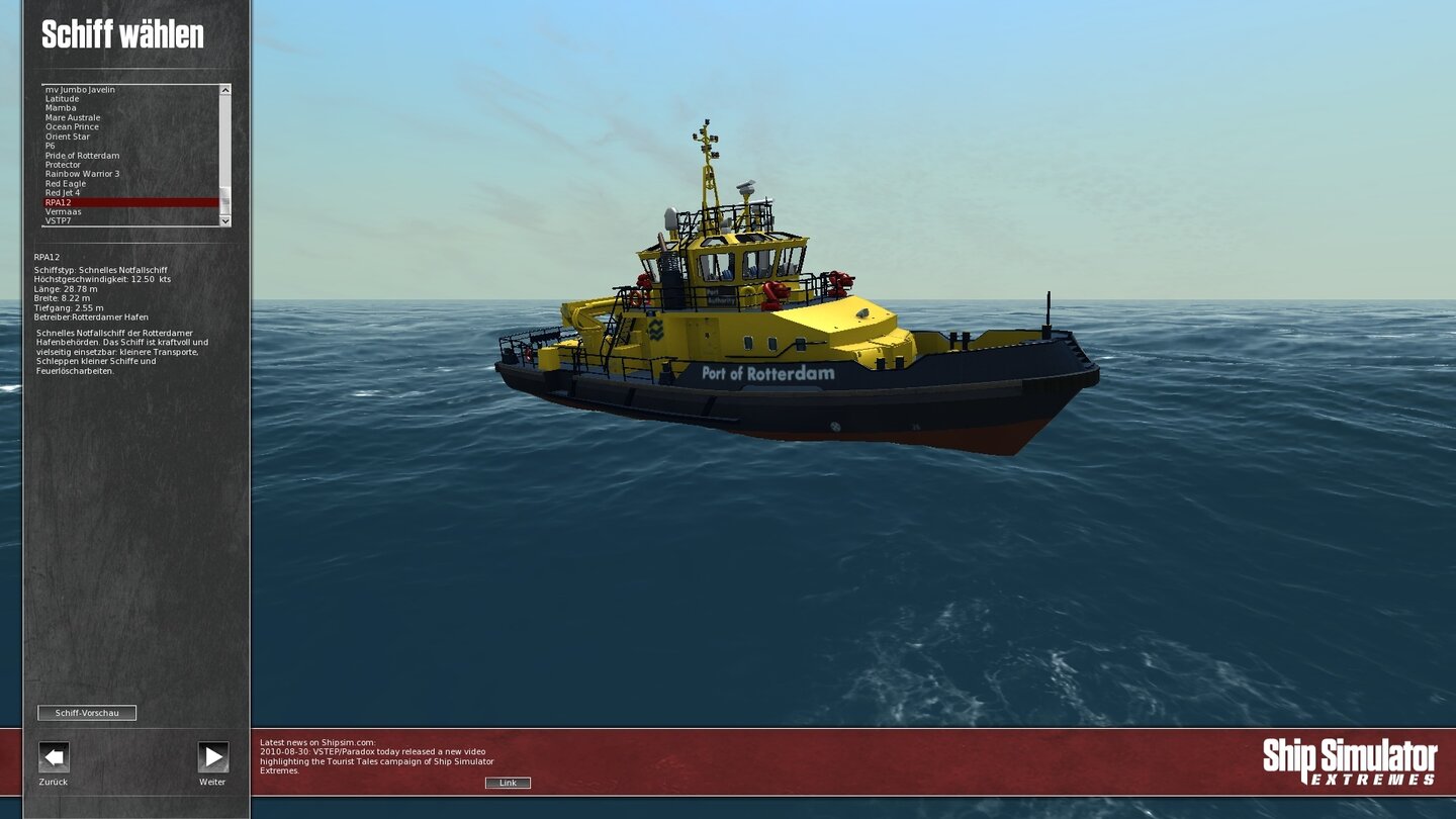 Ship Simulator Extremes - Alle Schiffe im Bild