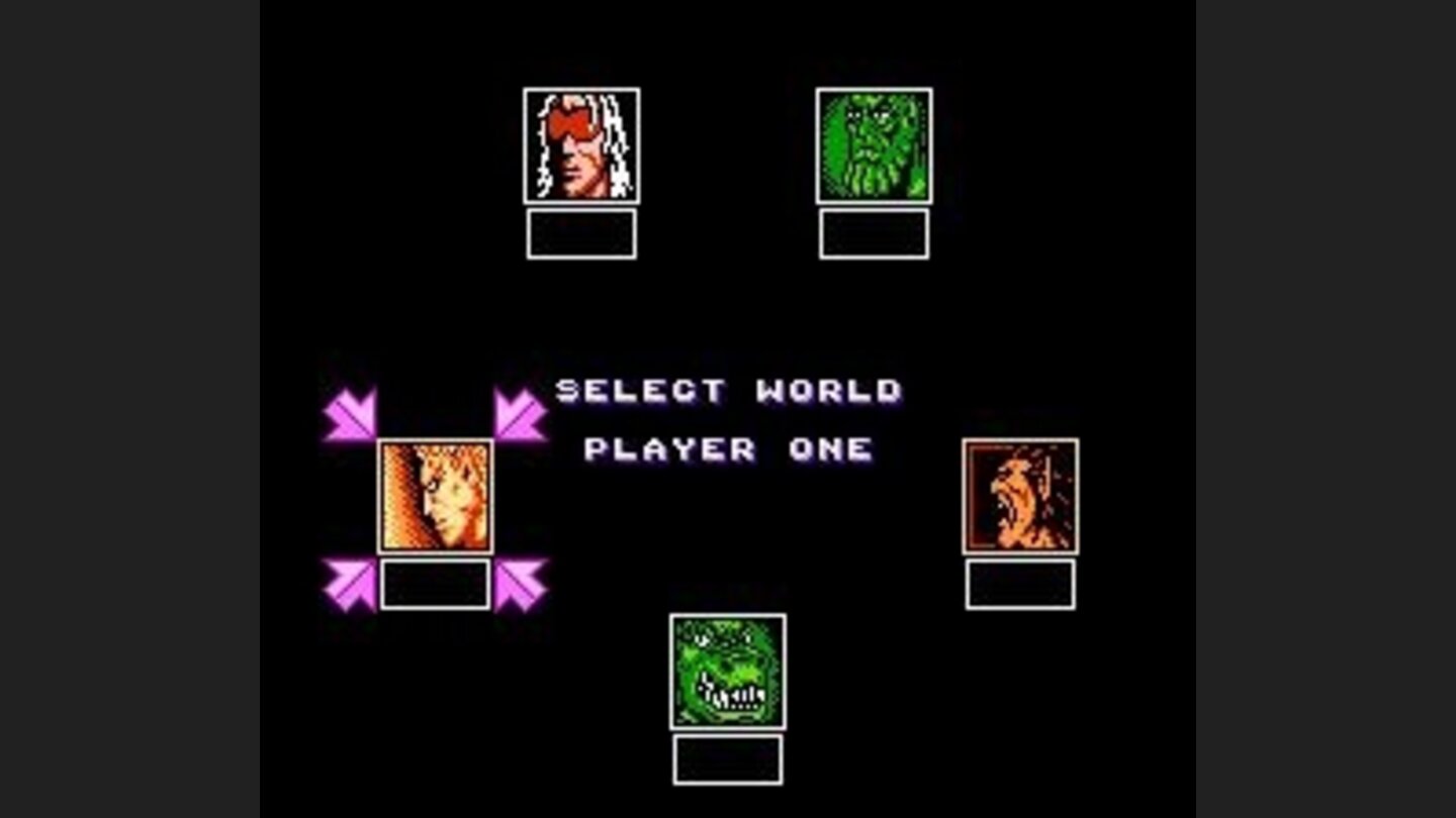 Level Selection Screen