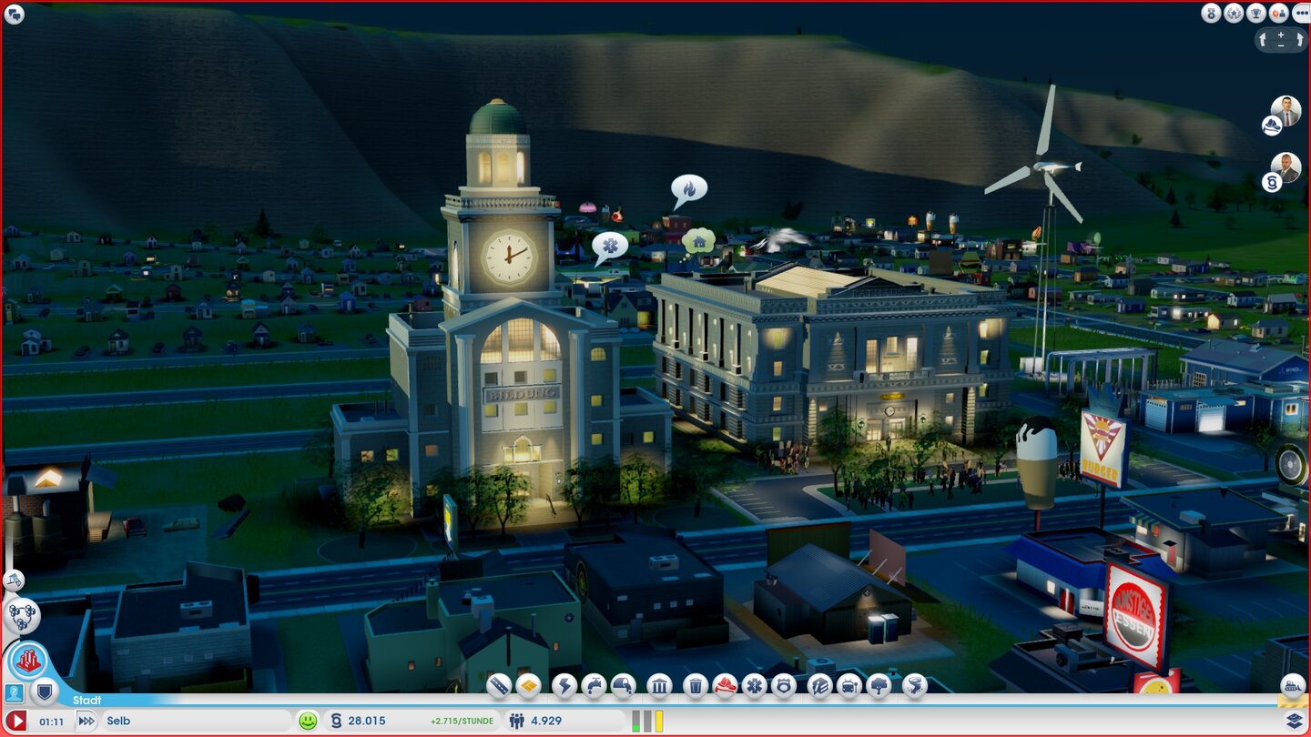 SimCity - Geometrie Niedrig