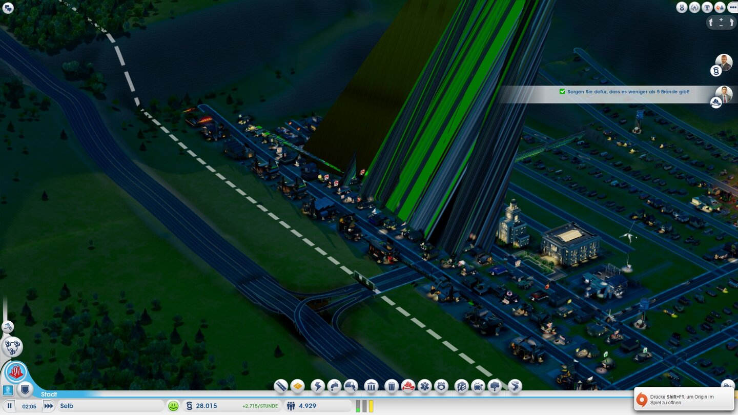 SimCity - Grafikfehler1