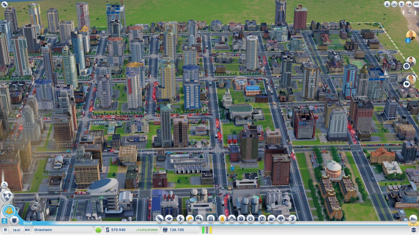 SimCity - Licht Hoch