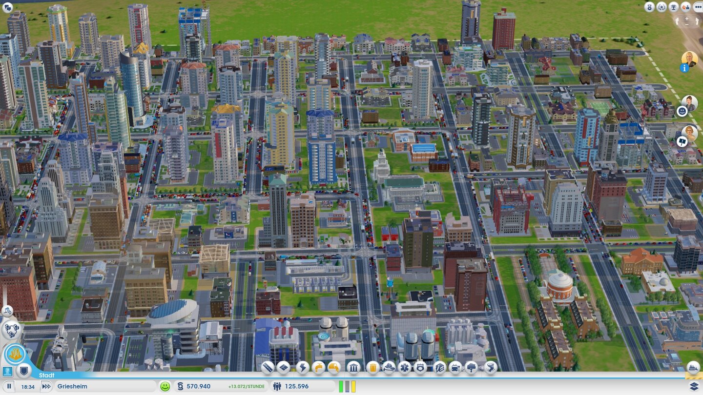 SimCity - Licht Niedrig