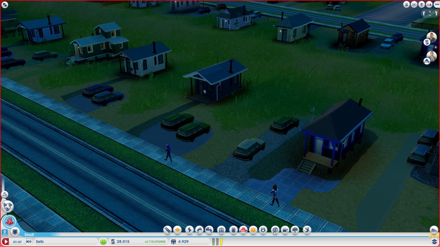 SimCity - Schatten Niedrig