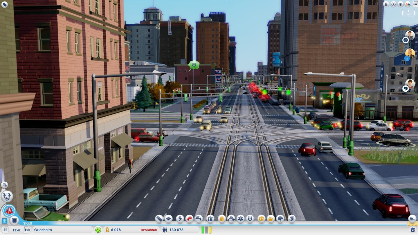 SimCity - Tilt Shift Wenig