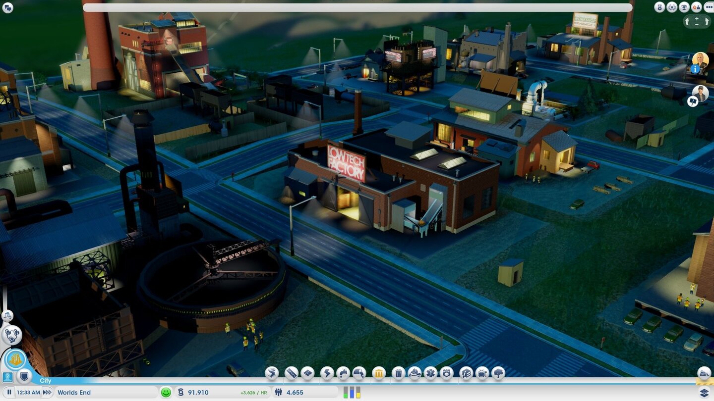 SimCityAus der Lowtech Factory wird auch irgendwann eine Hightech Factory – wenn wir unsere Sims entsprechend ausbilden.