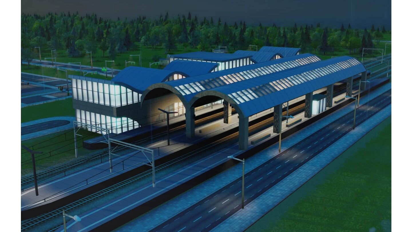 SimCityScreenshot von de rMod »Central Train Station«
