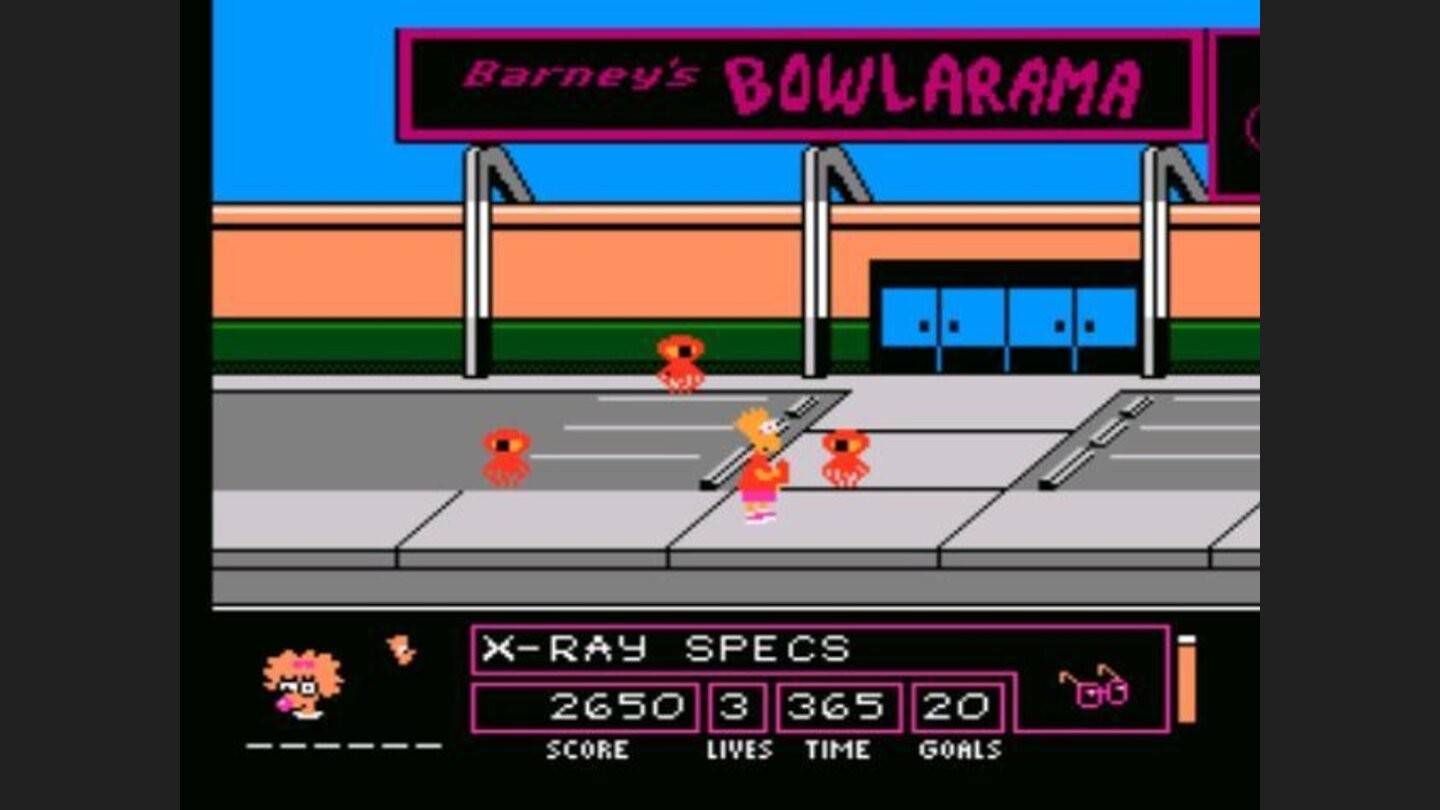 Three jumping enemies