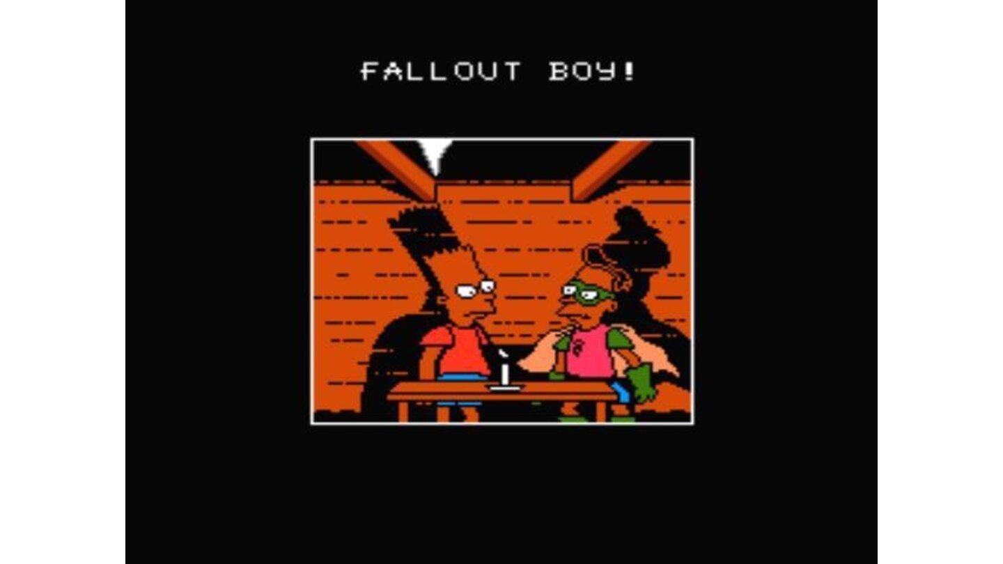 Bart meets Fallout Boy