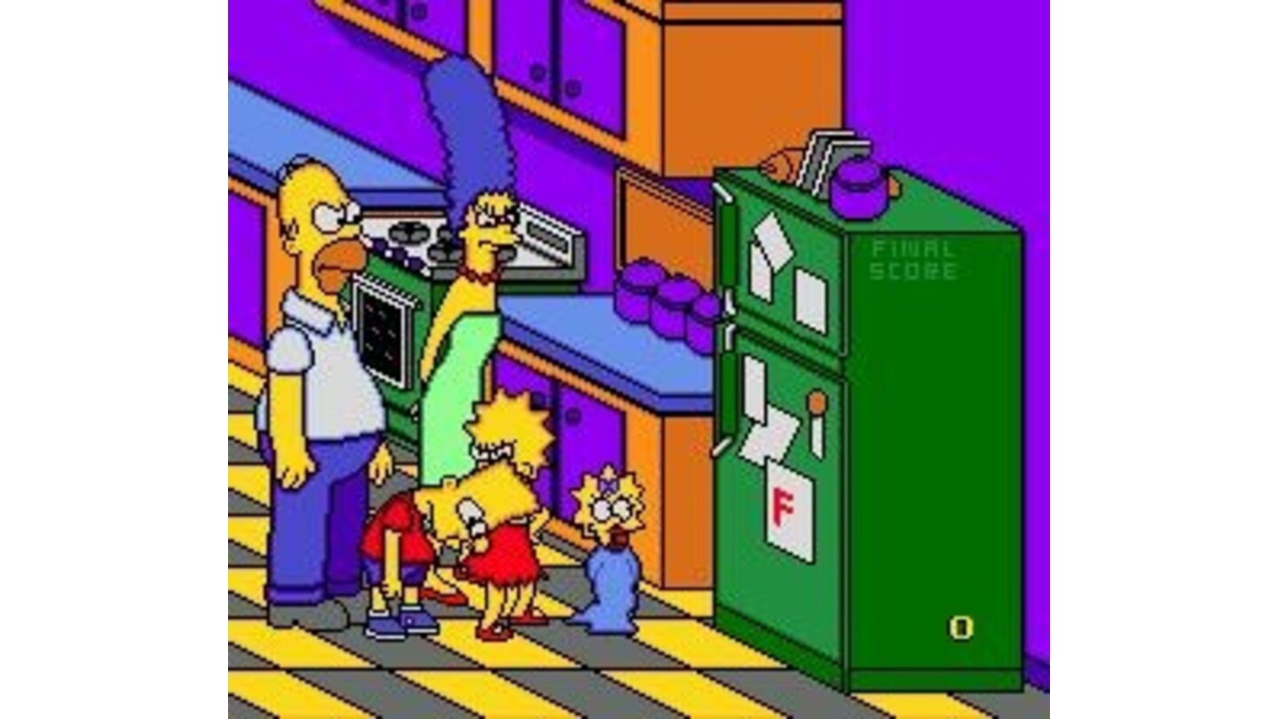 All the Simpsons together