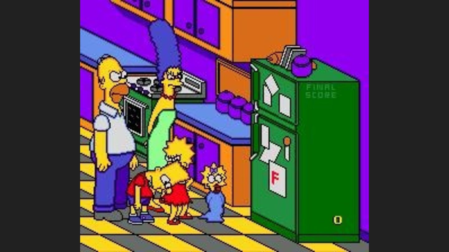 All the Simpsons together