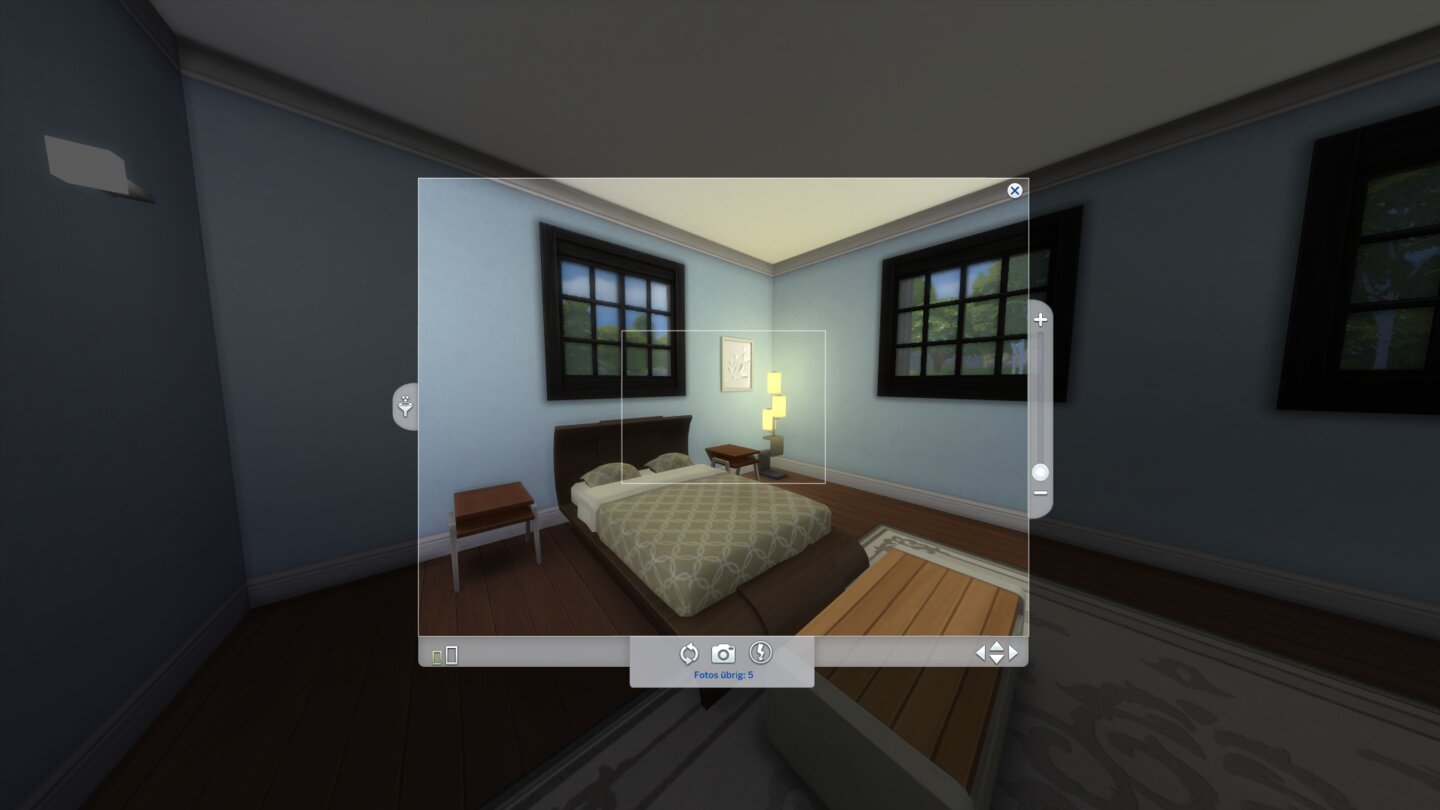 Sims 4: Traumhaftes InnendesignZunächst schießen wir einige Vorher-Fotos.