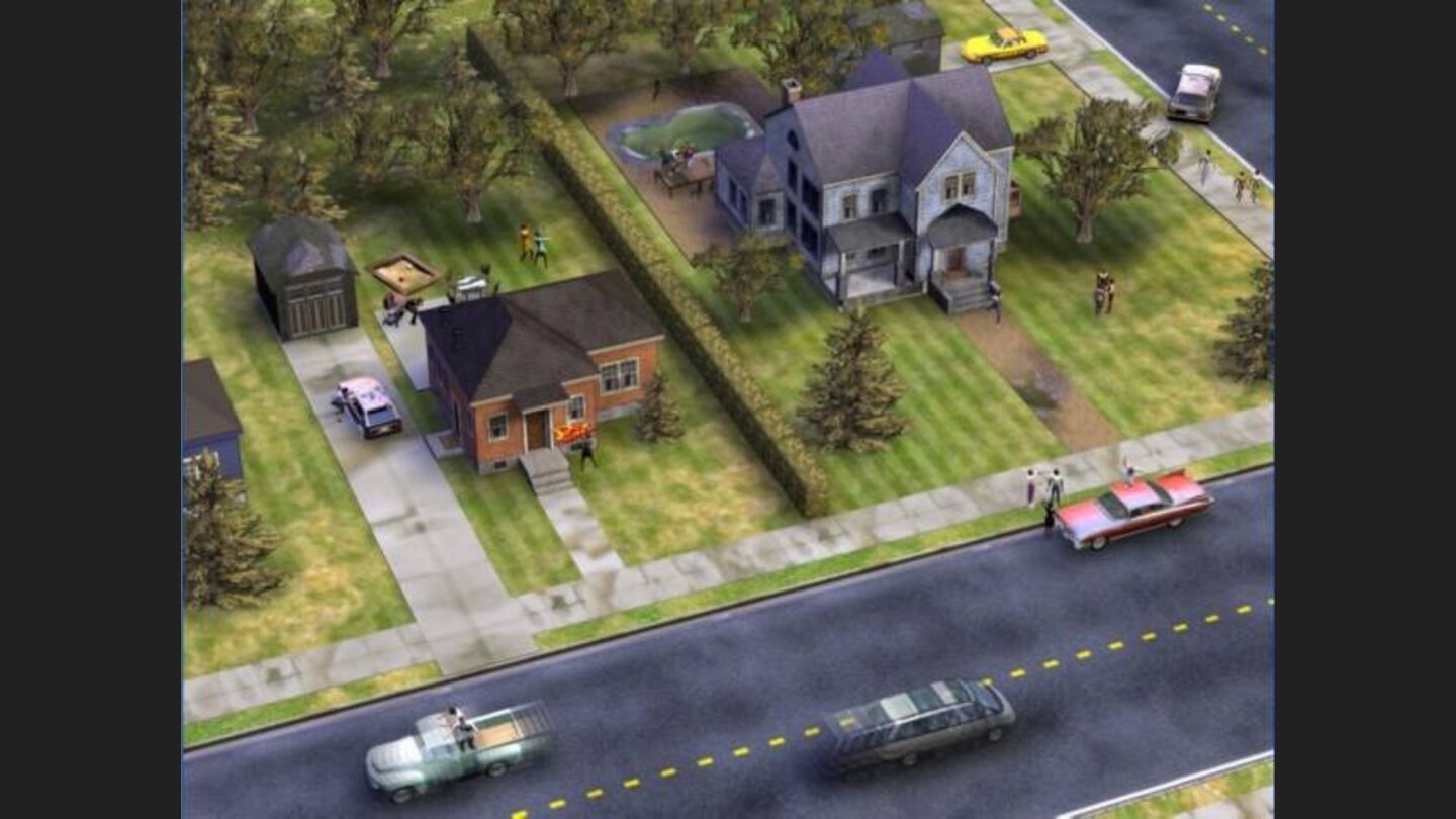 SimsVille - Bilder aus der Beta