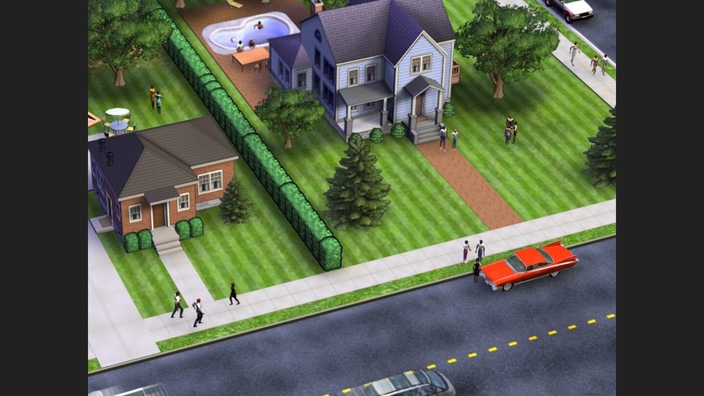 SimsVille - Bilder aus der Beta