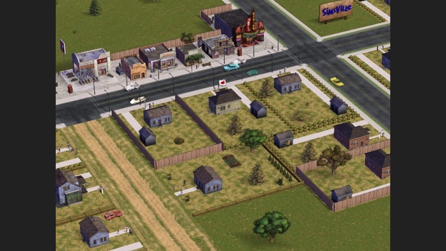 SimsVille - Bilder aus der Beta