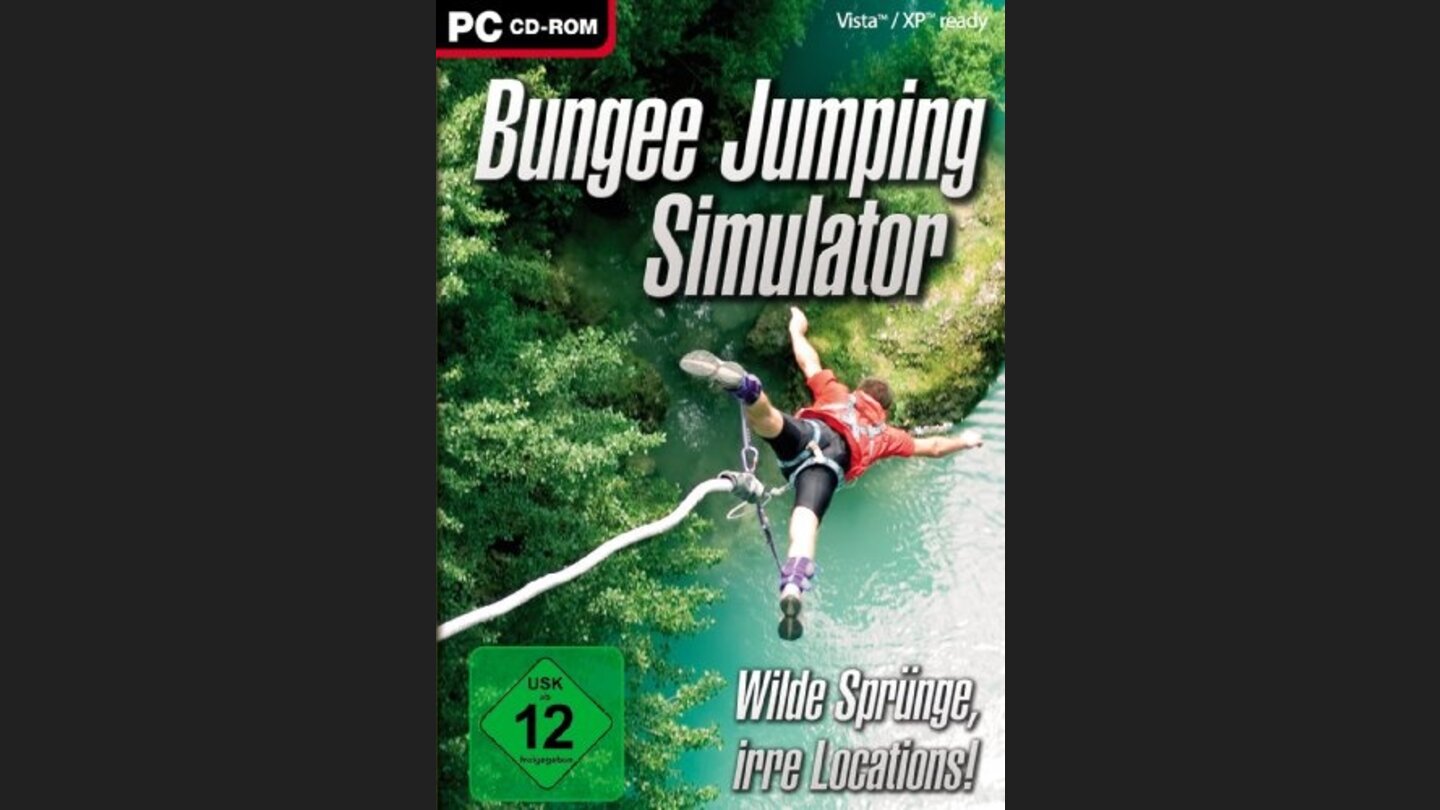 Bungee Jumping Simulator - Wir sind (fast) sicher: Dieses Spiel ist nicht ernst gemeint. Bitte lass es Satire sein!