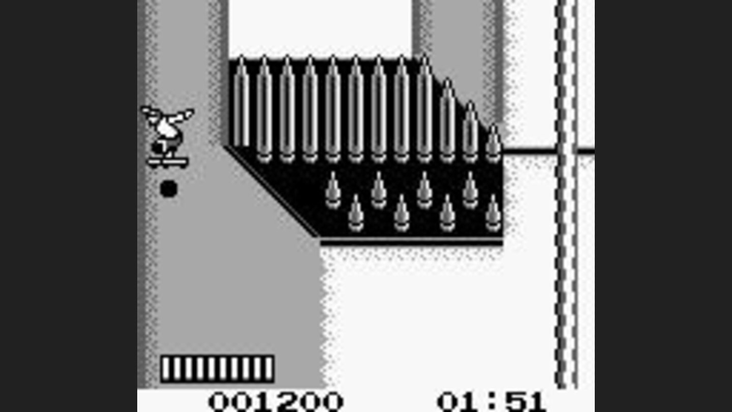 The second stage is viewed from a top-down perspectiv. Watch out for the spikes!