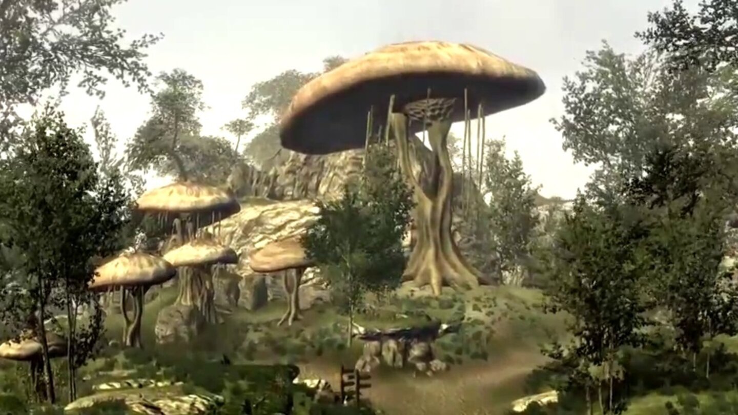 SkywindAber was wäre, wenn Morrowind heute so gut wie Skyrim aussehen könnte und dazu neue Quests, Gebiete und noch mehr vertonte Dialoge bieten würde? Dann wären wir bei Skywind, einer Total-Conversion-Mod für besagtes The Elder Scrolls: Skyrim.