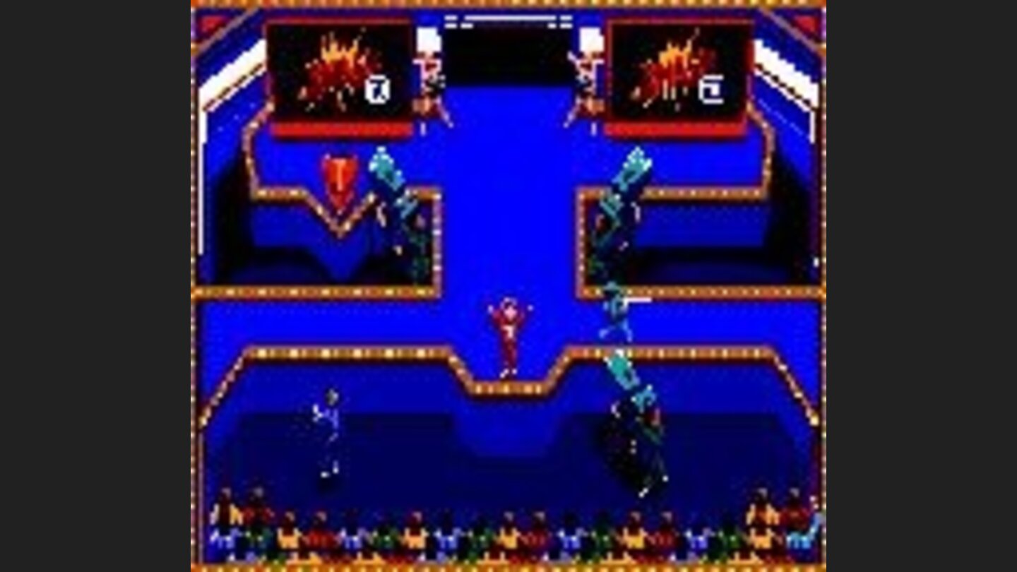 Contestant entering the arena