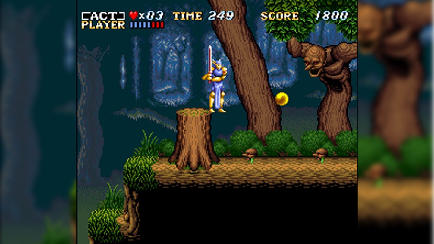 Actraiser (1990)Die Mixtur aus God Game, in dem der Spieler seine Zivilisation hegt und pflegt, sowie seitlich scrollendem Plattformer ist ungewöhnlich, aber motivierend und zudem von einem grandiosen Yuzo Koshiro-Soundtrack unterlegt.