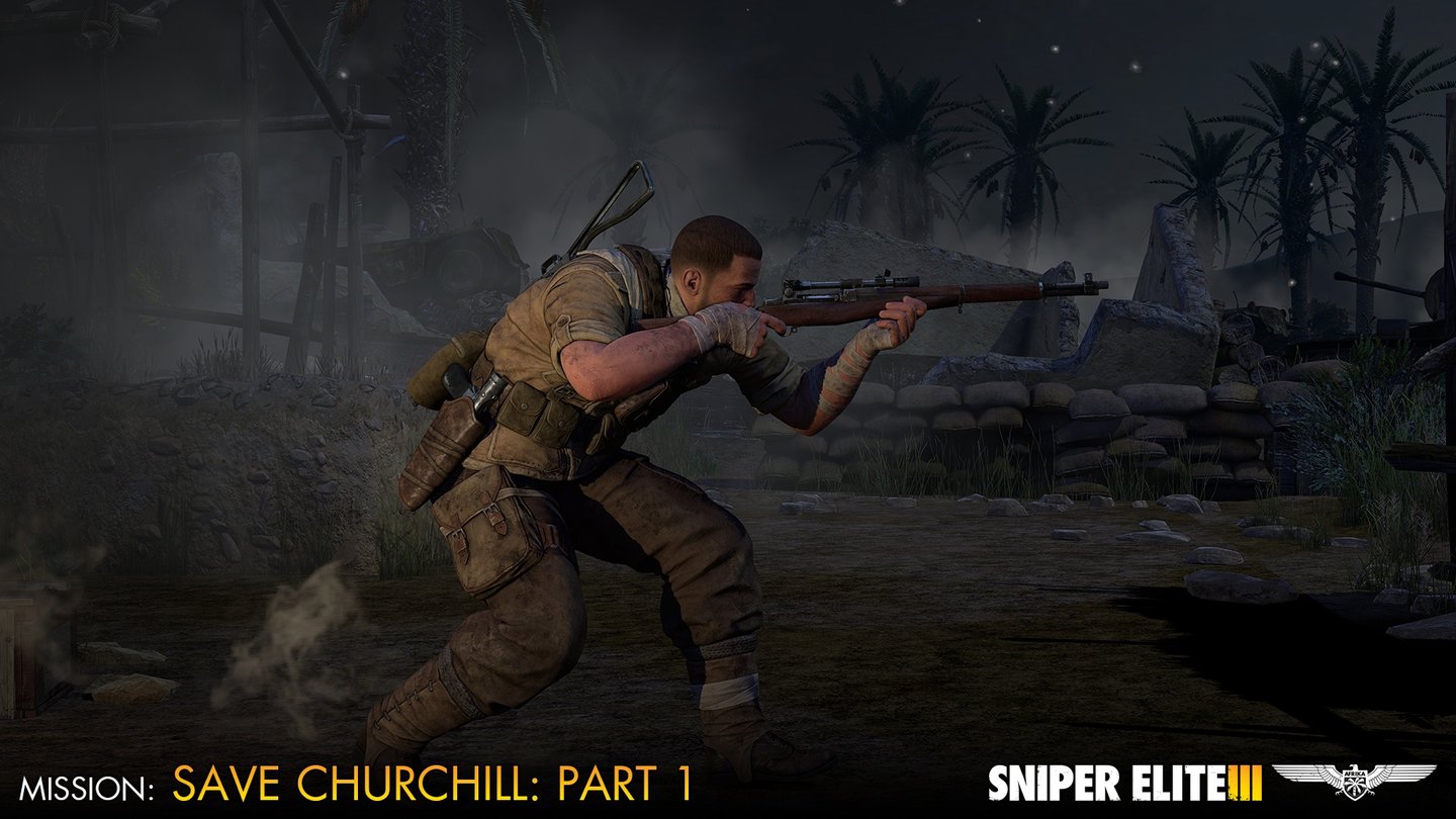 Sniper Elite 3 - Screenshots aus dem Save-Churchill-DLC
