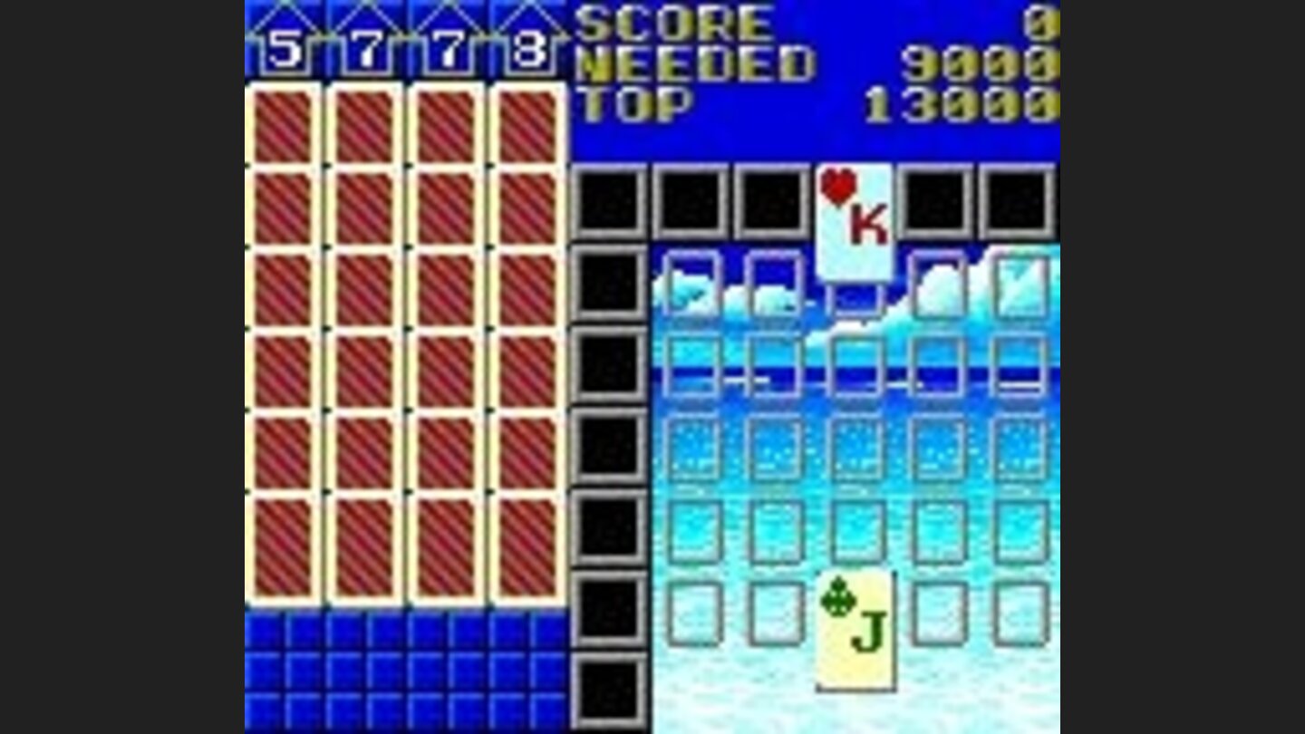 In this mode you dont view your cards before you place them