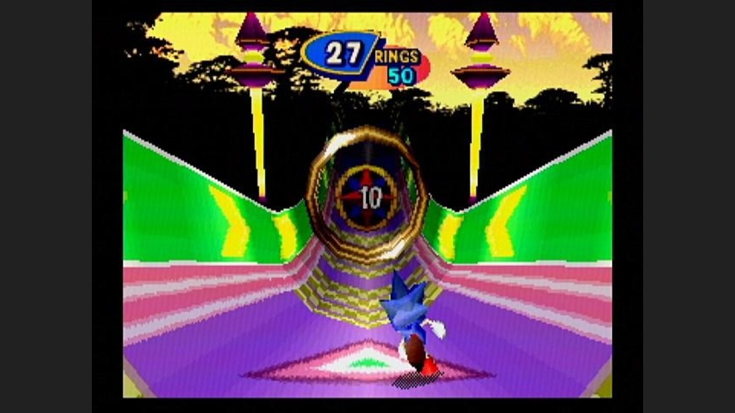 The Special Stage is very similar to those found in Sonic 2.