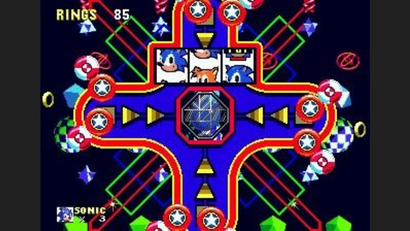 This bonus round is similar to the Chaos Emerald round in Sonic 1.