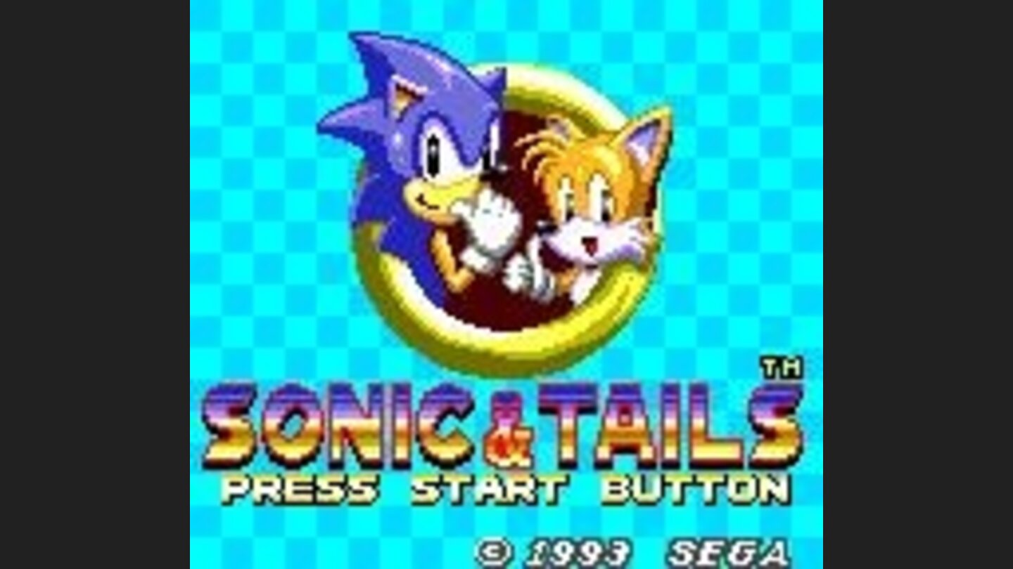 Sonic + Tails Title