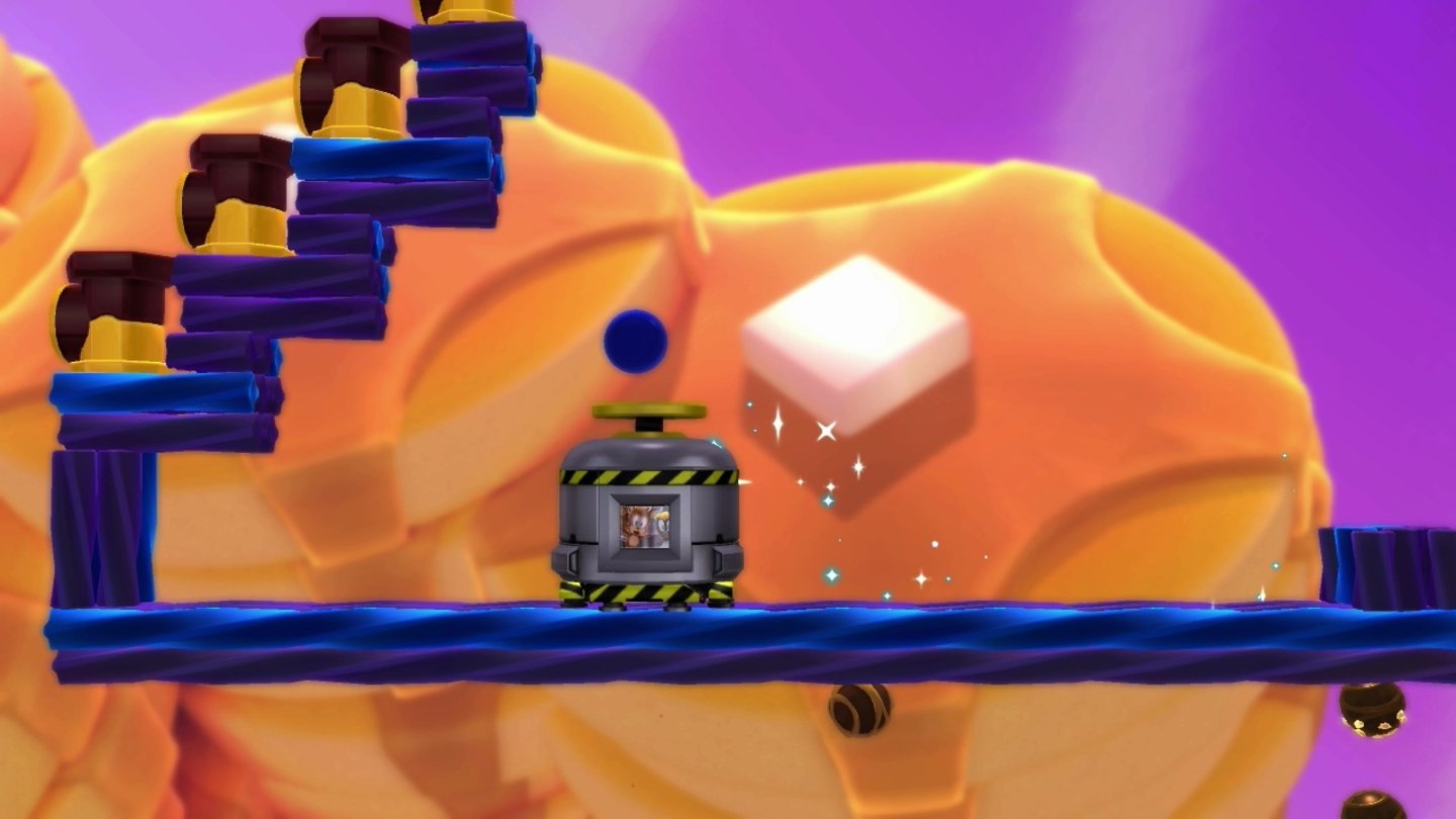 Sonic: The Lost WorldDiese Container voller Tierchen müssenw ir öffnen, um im Spiel weiterzukommen.