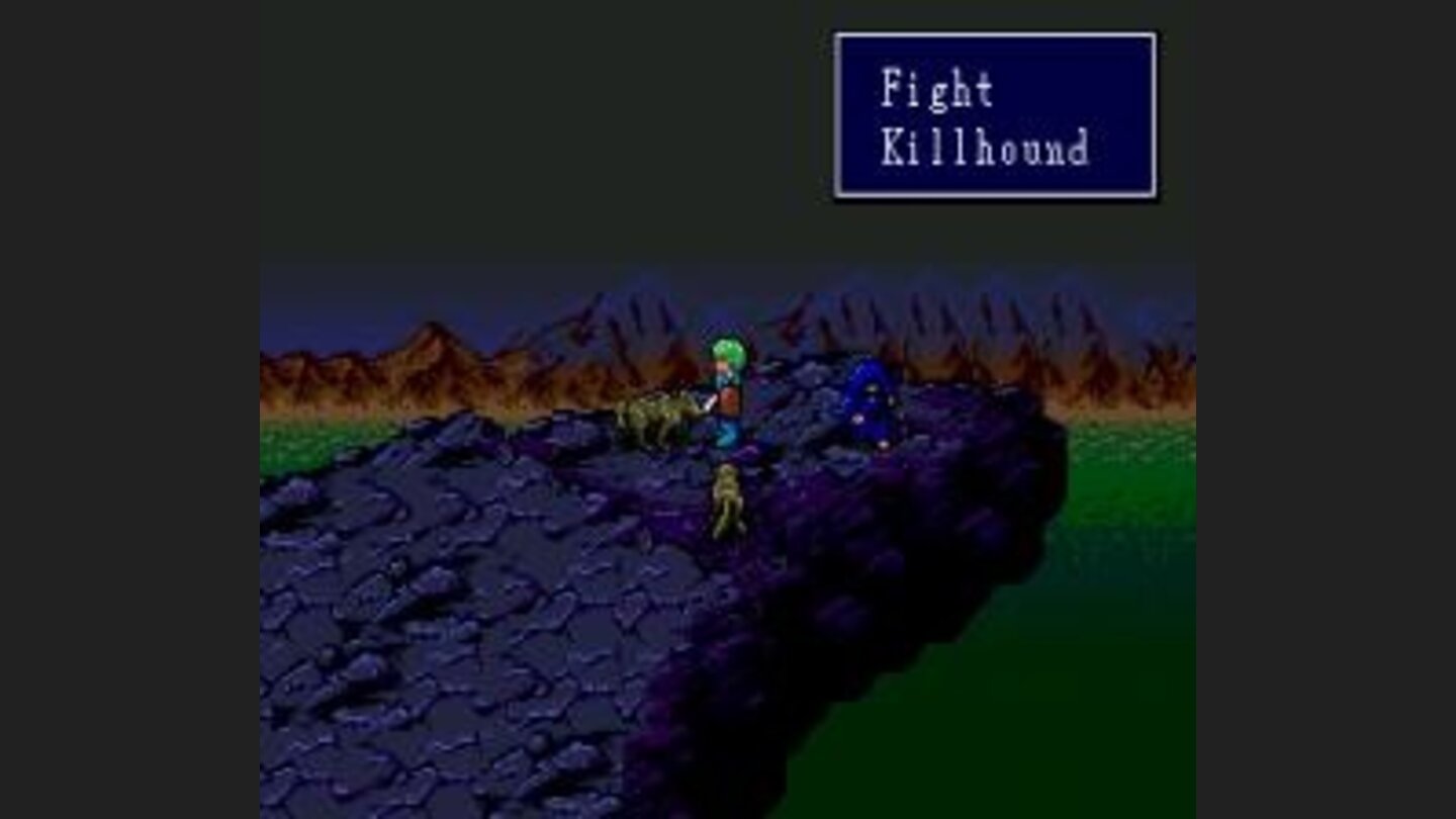 Saving Elrad the mage from a pack of wolves