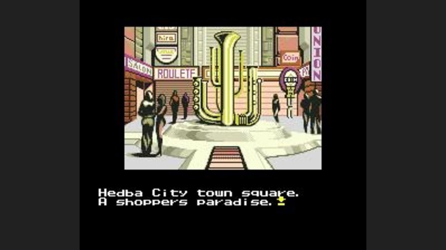 Hedba City central square. I like the shape of that statue!