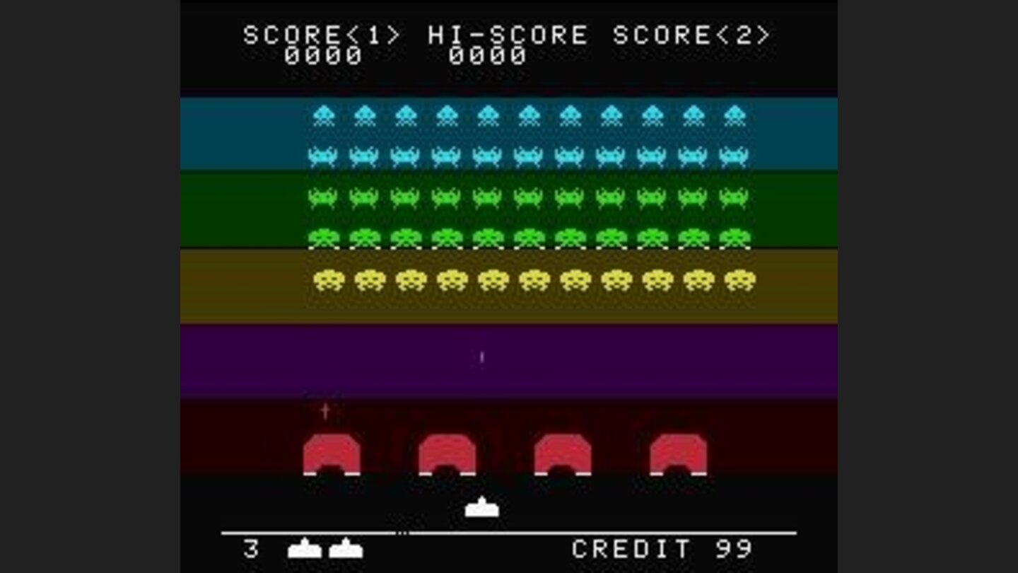 Black + white with cellophane screen - Totally colored!