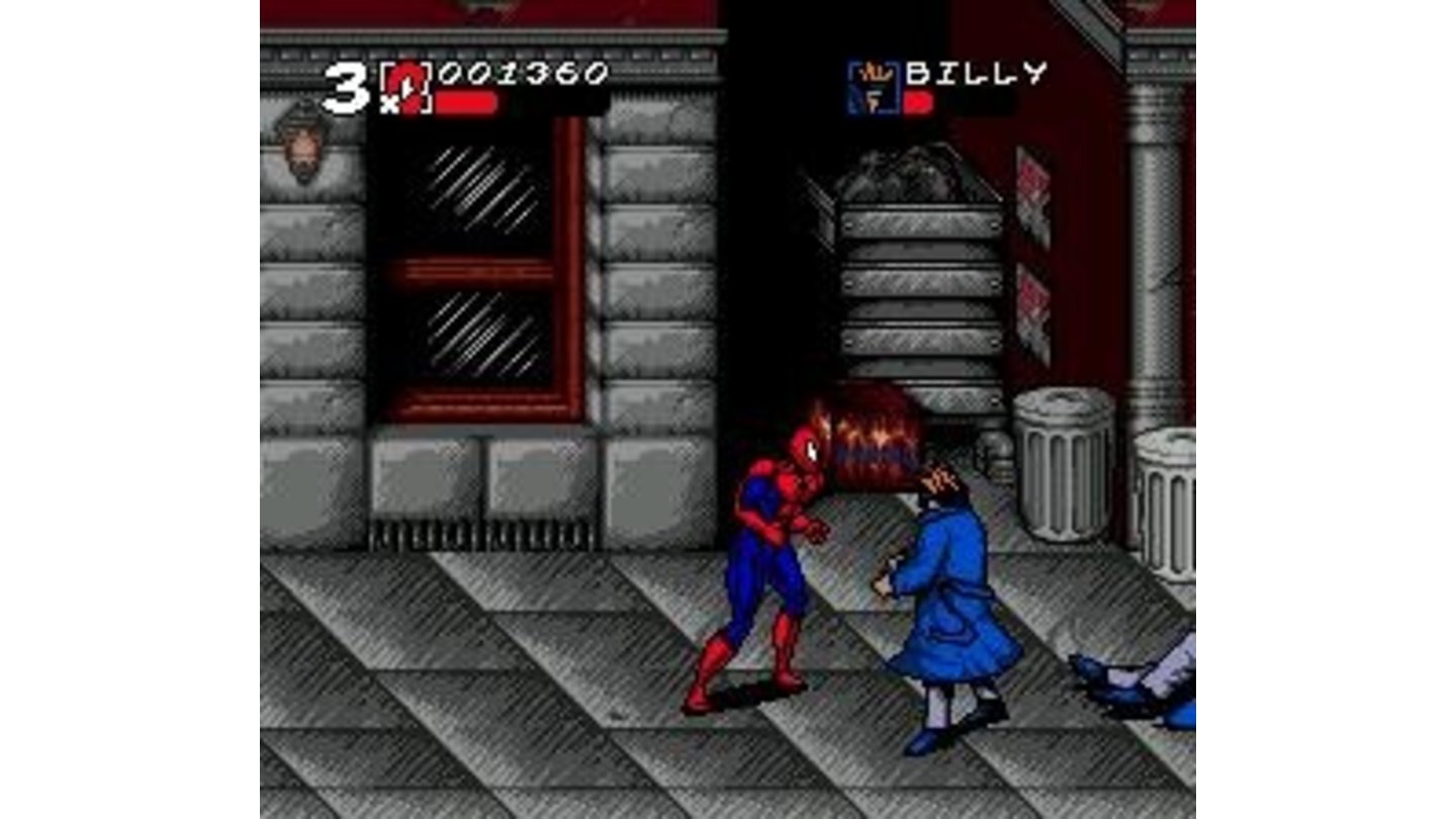 A fight in a dark alley