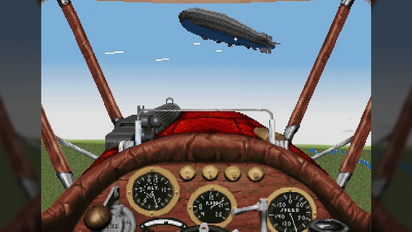 Wings of Glory (1994)Vom Wing Commander-Studio Origin entwickelte Doppeldecker-Simulation – ordentlich, aber kein Meilenstein.