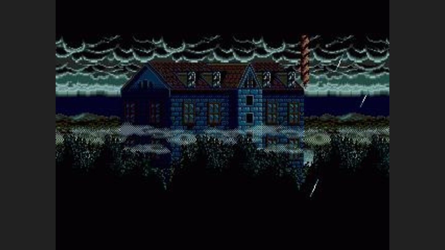 The Splatterhouse from the intro