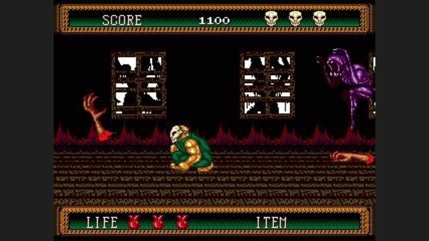 The flying hands are unpredictable