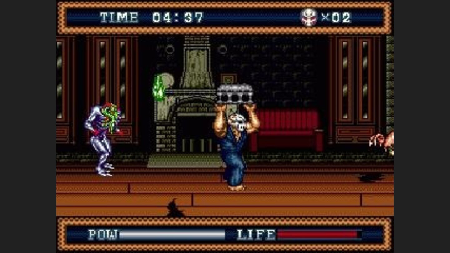 Throw the bricks to cause some serious damage