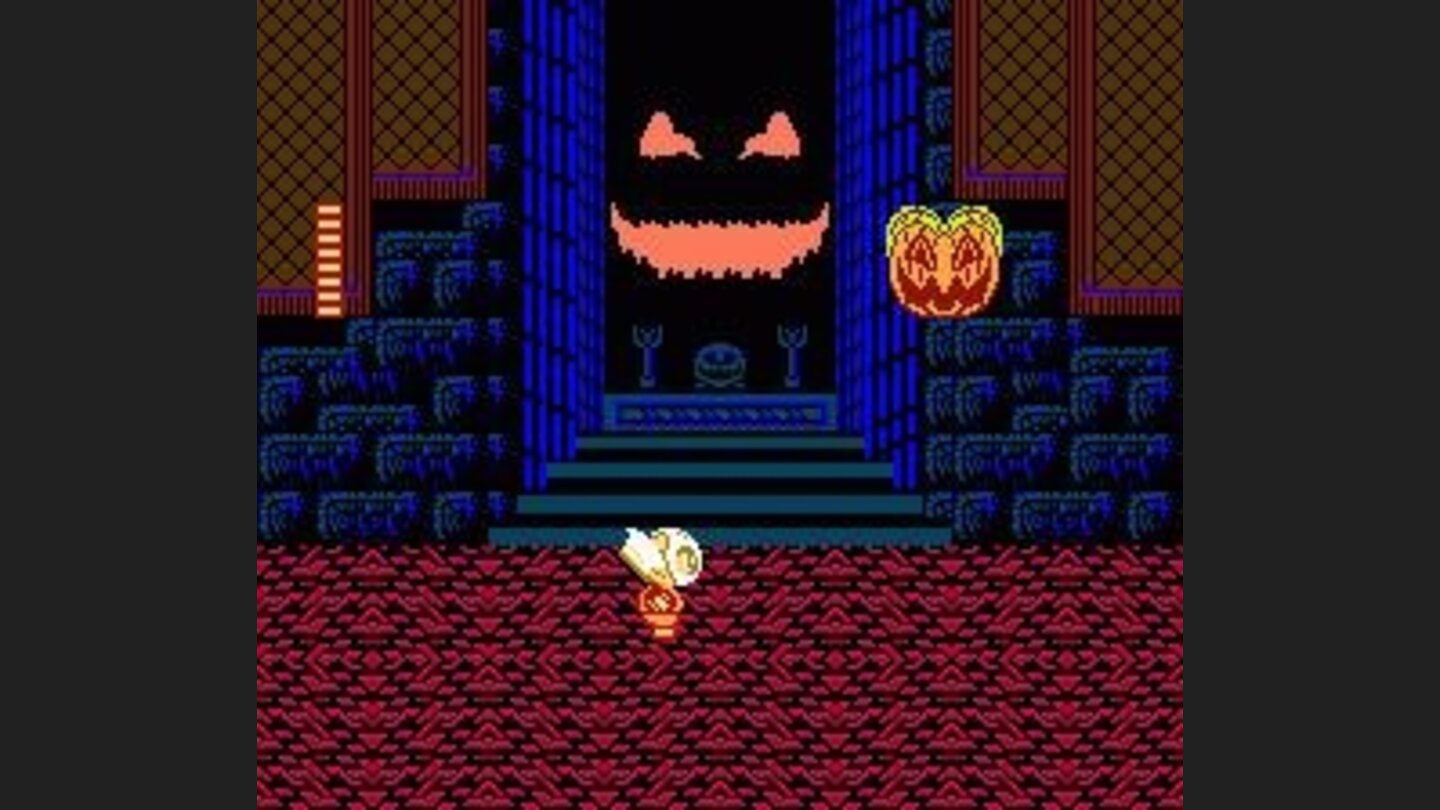 The final boss: the pumpkin king himself.