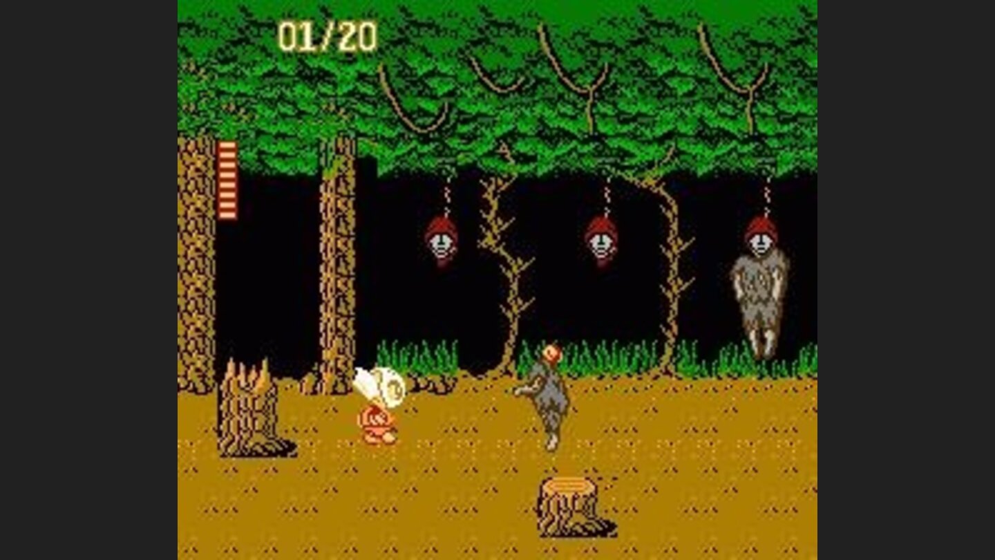 Beheaded zombies in the woods