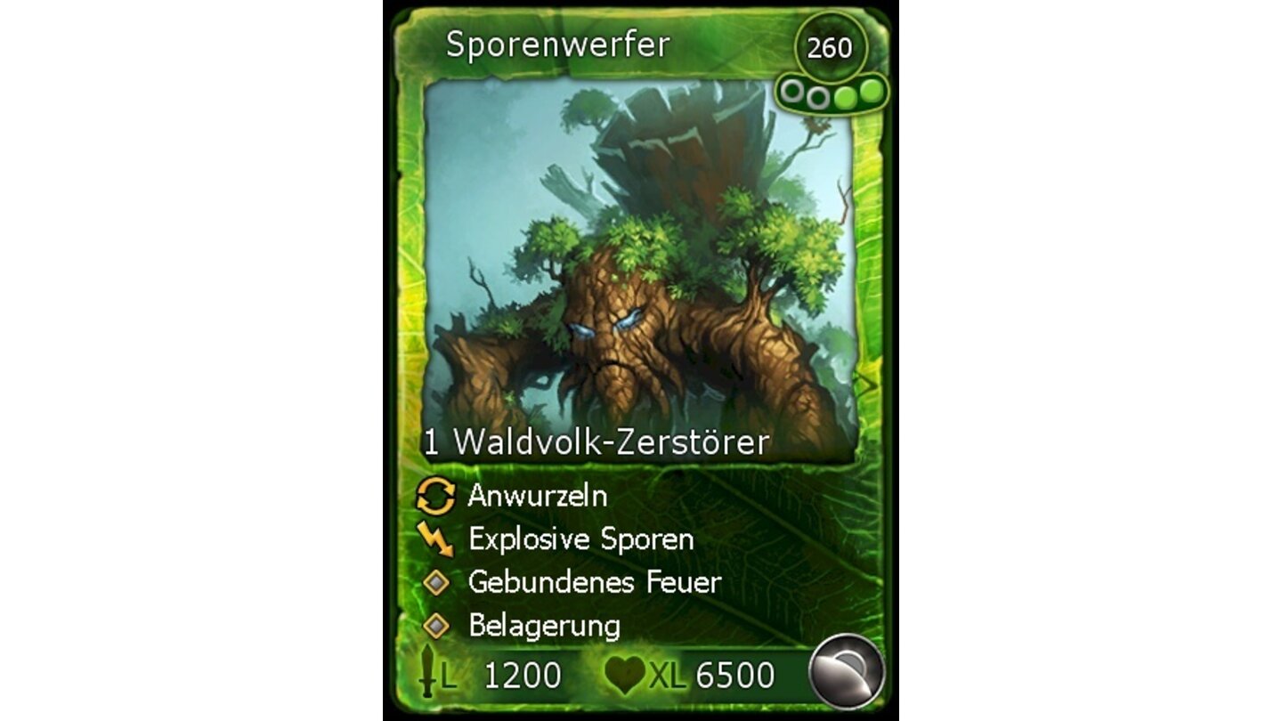 Battleforge - Natur-Deck: Sporenwerfer